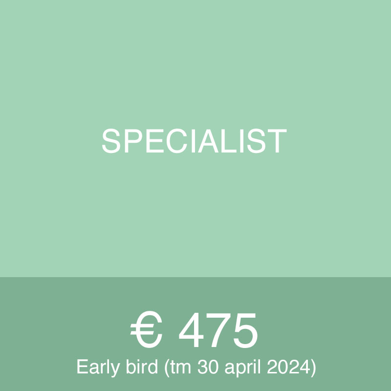 Specialist – Early Bird
