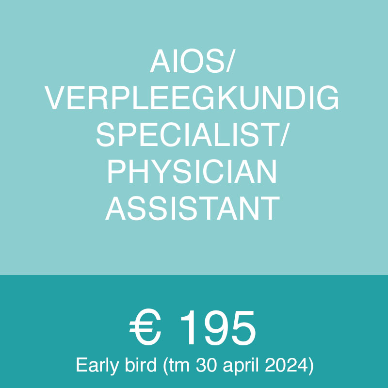 AIOS/Verpleegkundig Specialist/Physician Assistant  – Early Bird