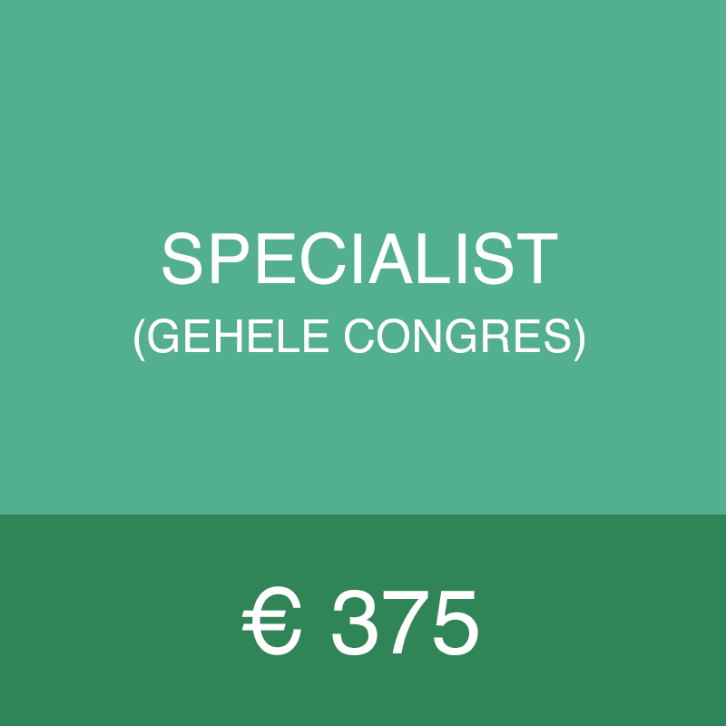 Specialist (gehele Congres)
